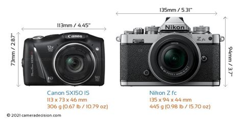 Canon PowerShot SX150 IS vs Nikon D3200 Karşılaştırma